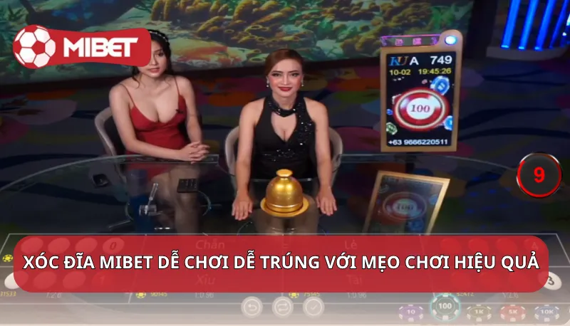 Xóc đĩa Mibet dễ chơi dễ trúng với mẹo chơi hiệu quả